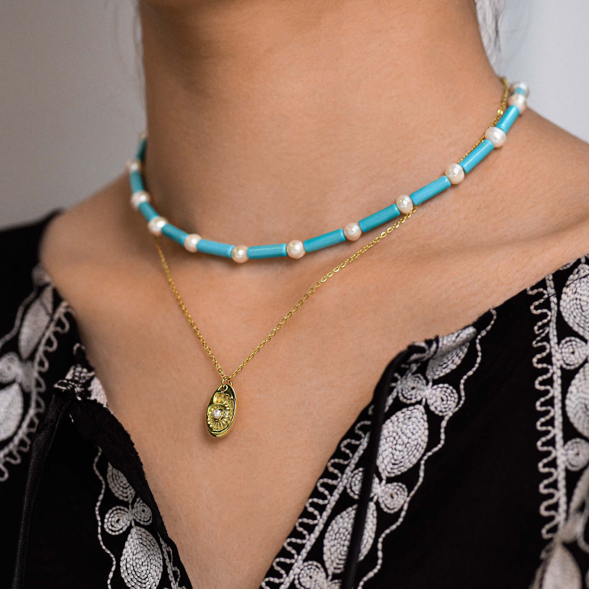 Sea Goddess Necklace - Serene Western