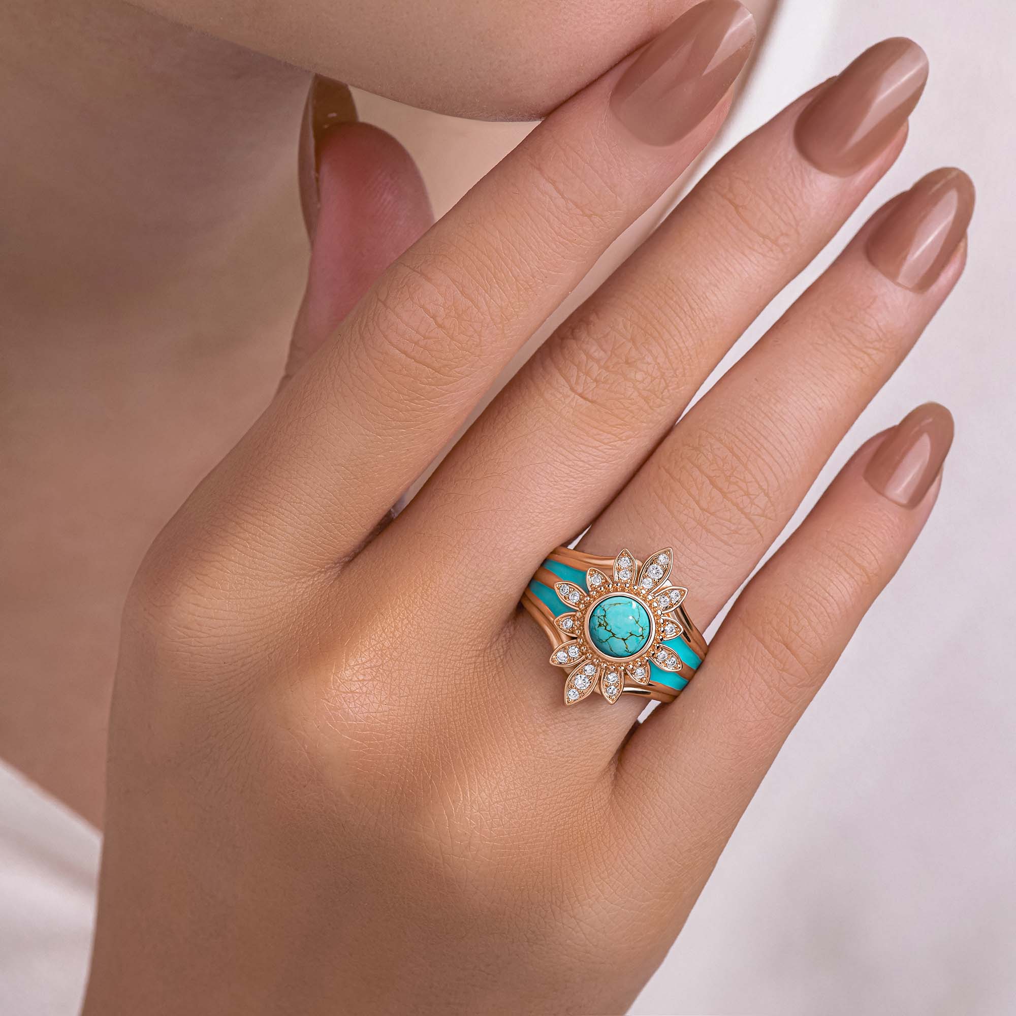 Serene Sunflower Ring - Serene Western