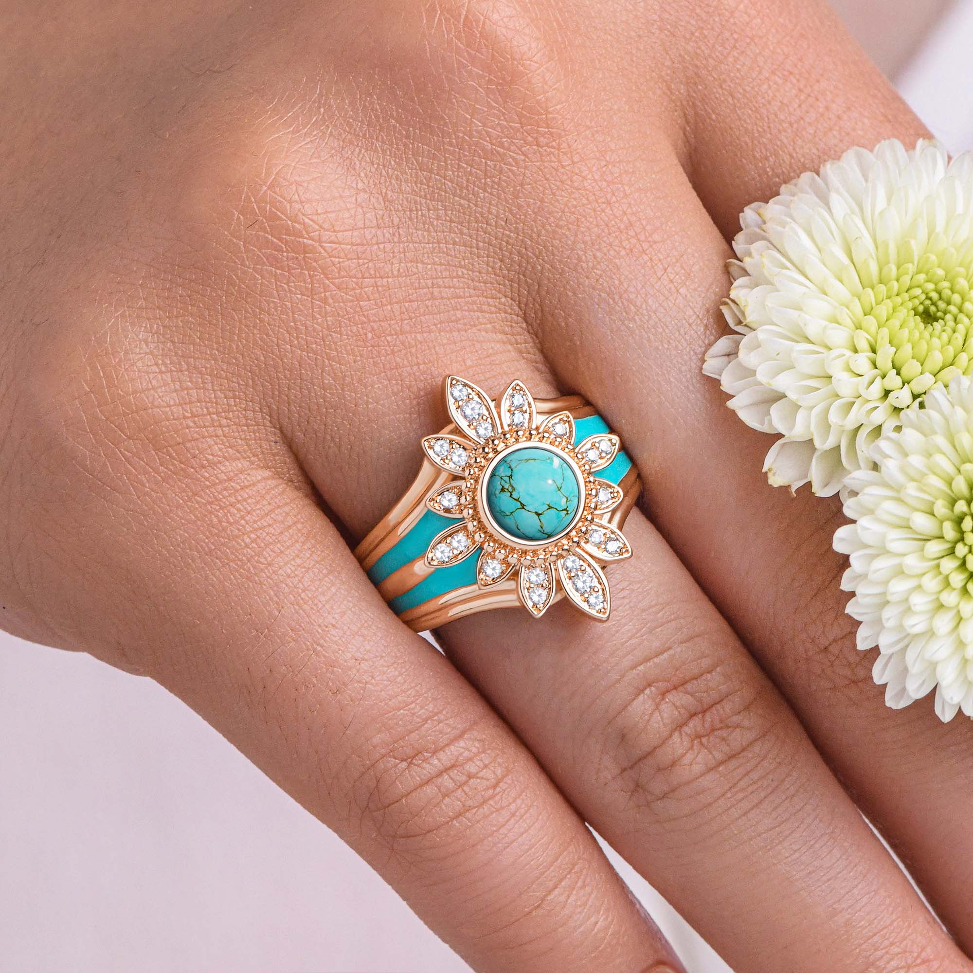 Serene Sunflower Ring - Serene Western