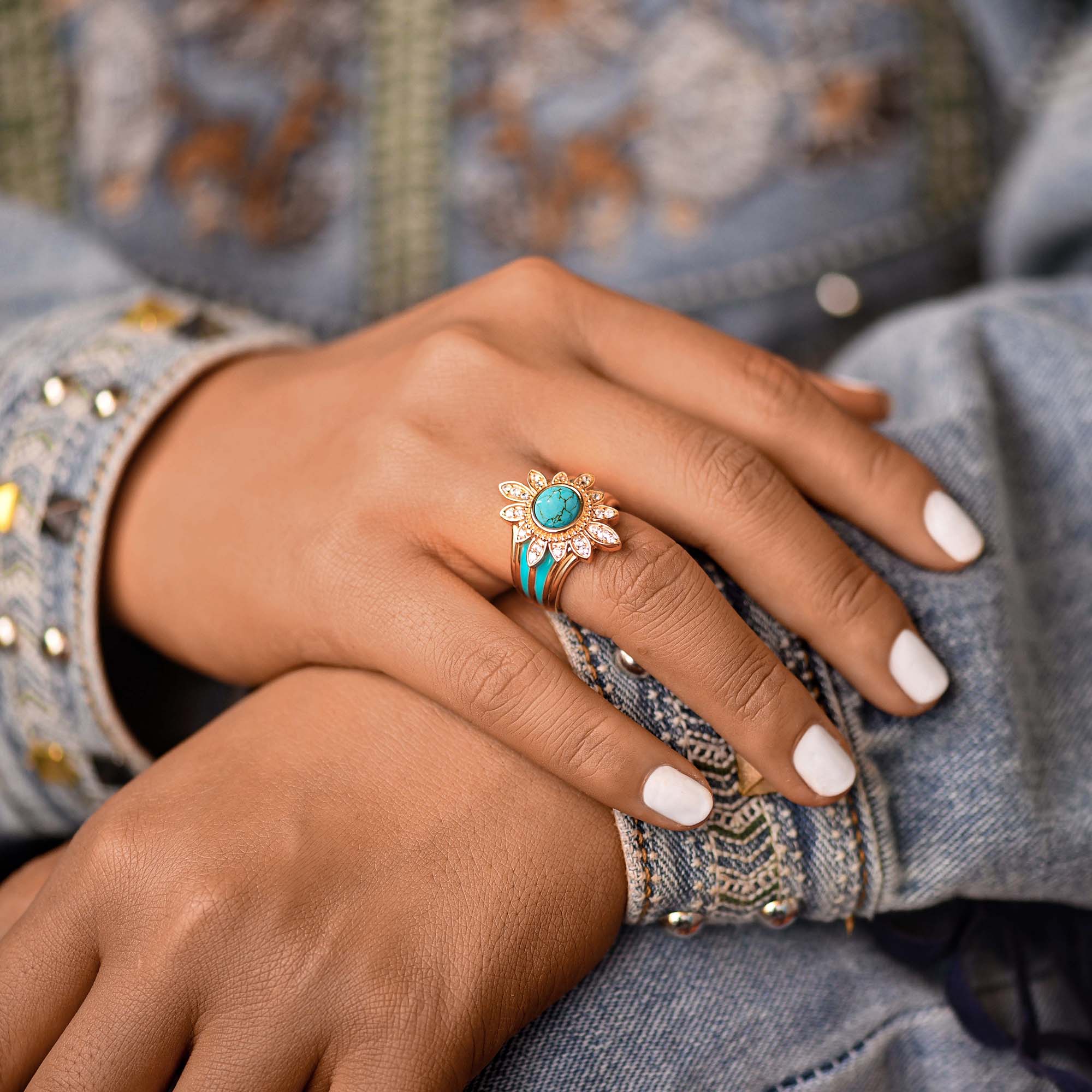 Serene Sunflower Ring - Serene Western