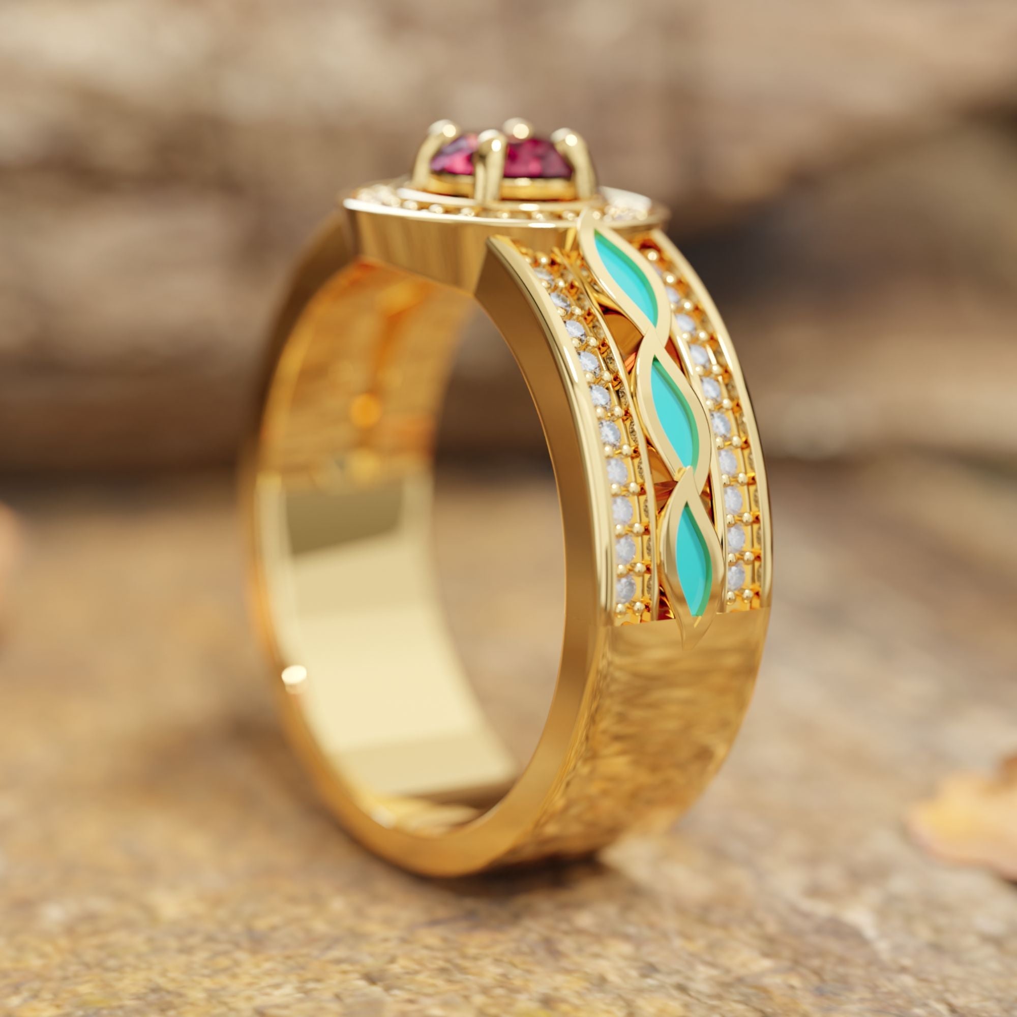 Shining Rodeo Ring - Ruby - Serene Western