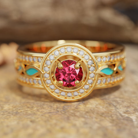 Shining Rodeo Ring - Ruby