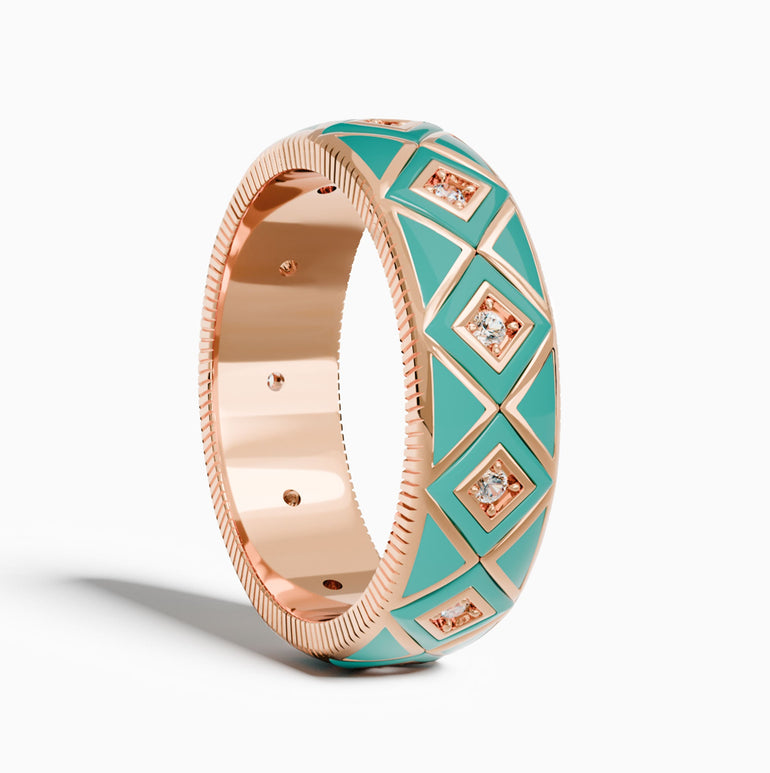 Sierra Geometric Ring - Serene Western
