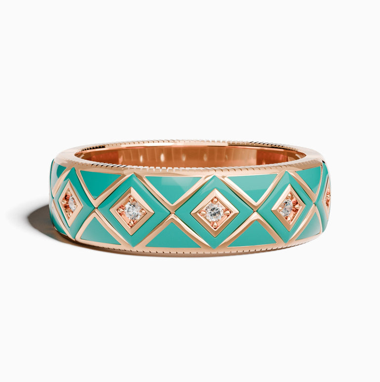 Sierra Geometric Ring - Serene Western