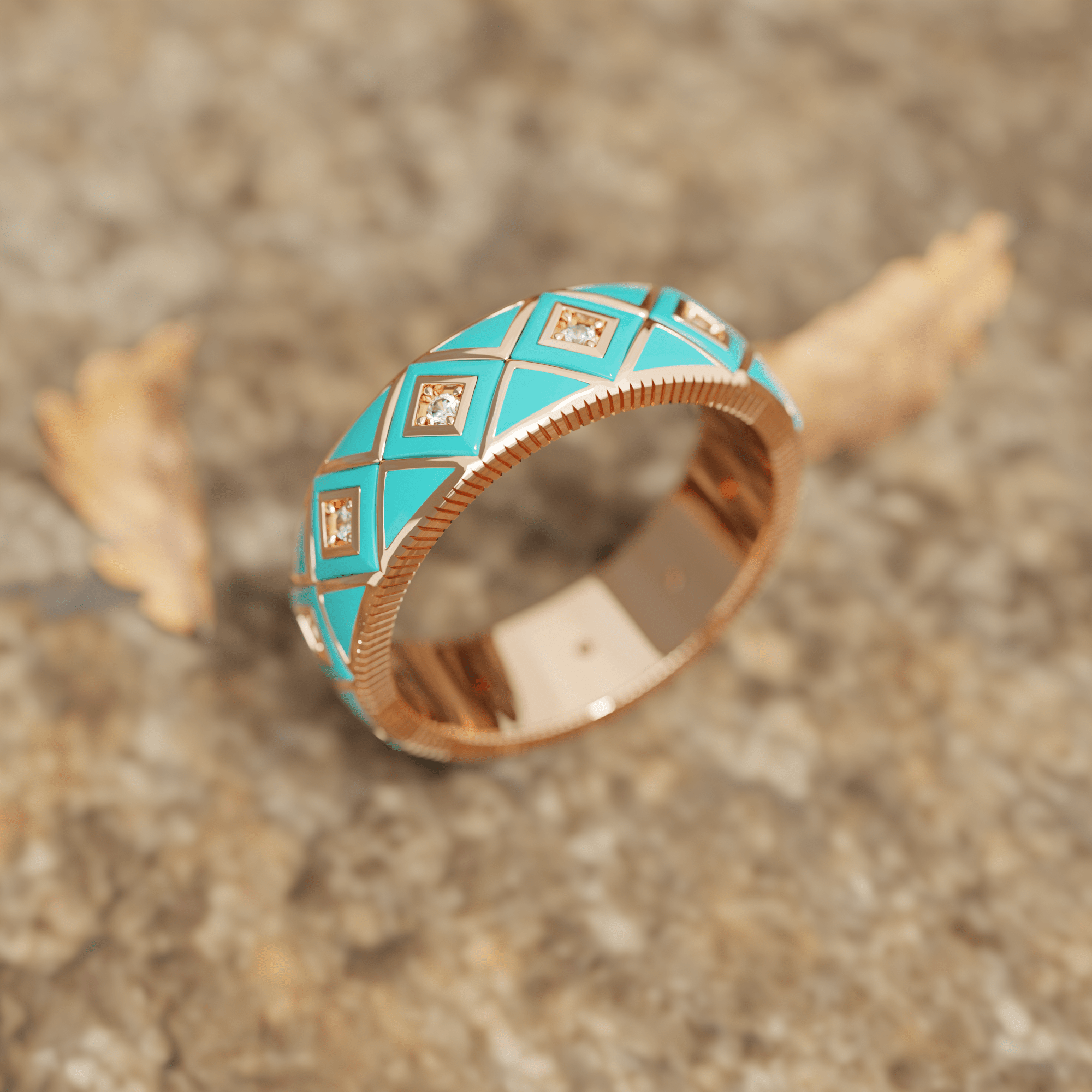 Sierra Geometric Ring - Serene Western