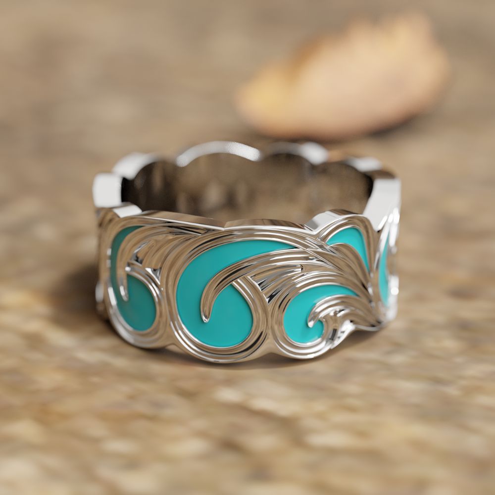 Sky Ocean Ring - Serene Western