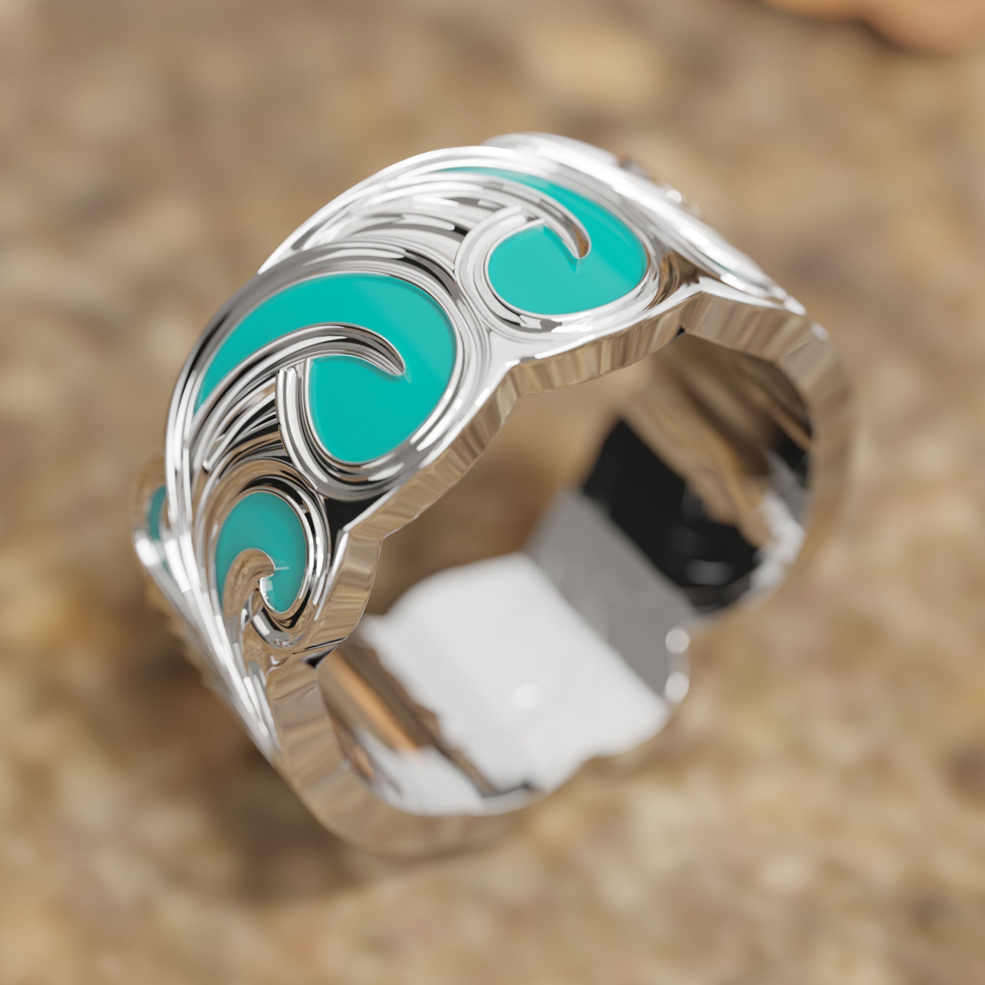 Sky Ocean Ring - Serene Western