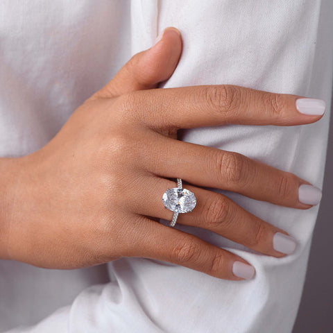 Snow Blossom Ring