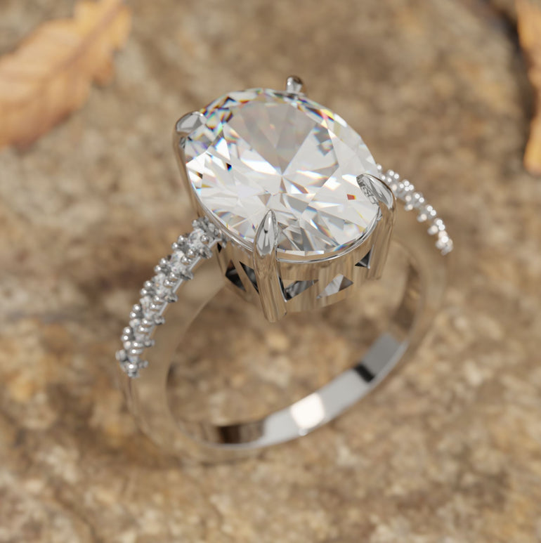 Snow Blossom Ring - Serene Western