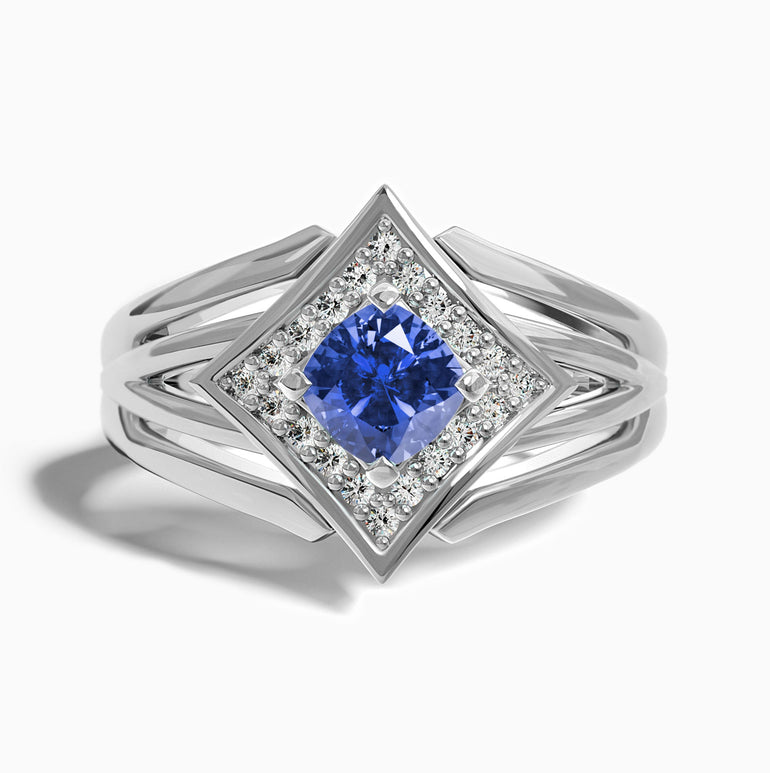 Soulful Waters Ring - Sapphire - Serene Western