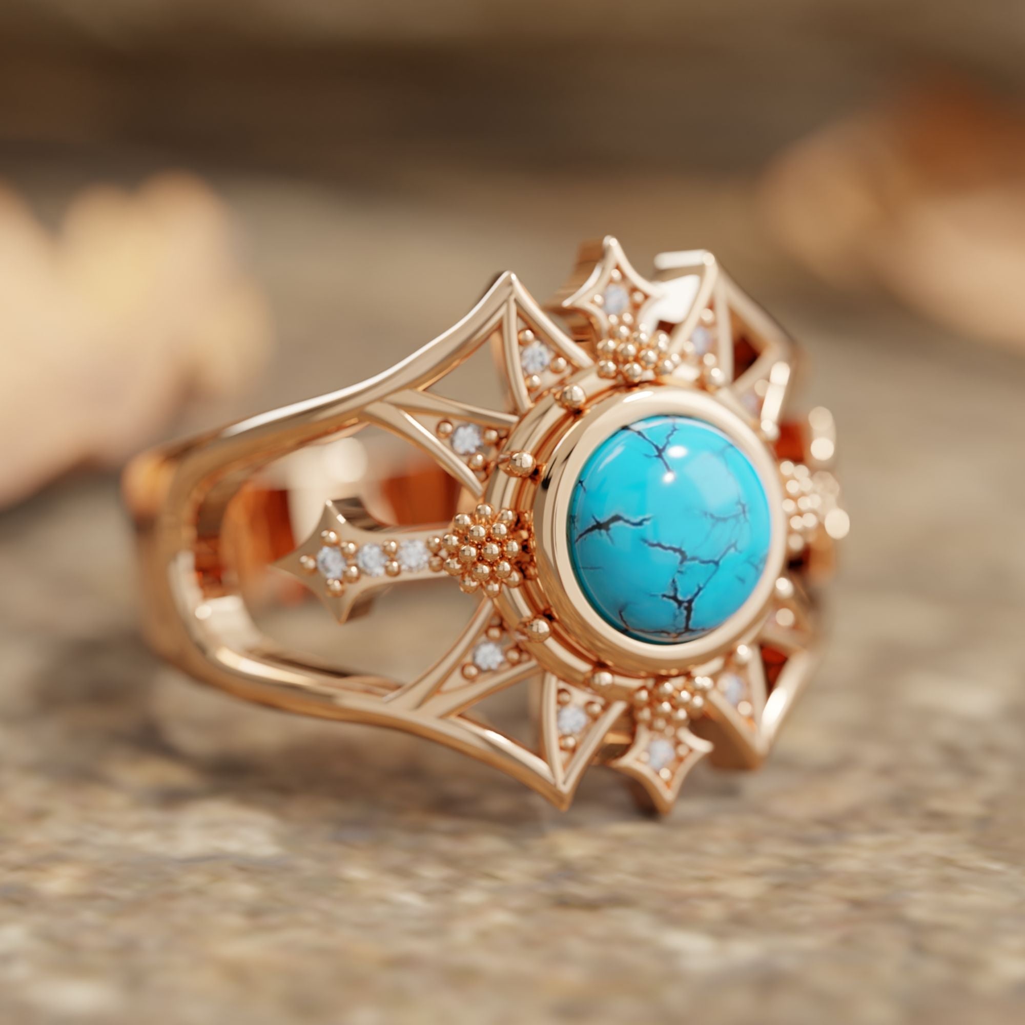 Sovereign Starlet Ring - Serene Western