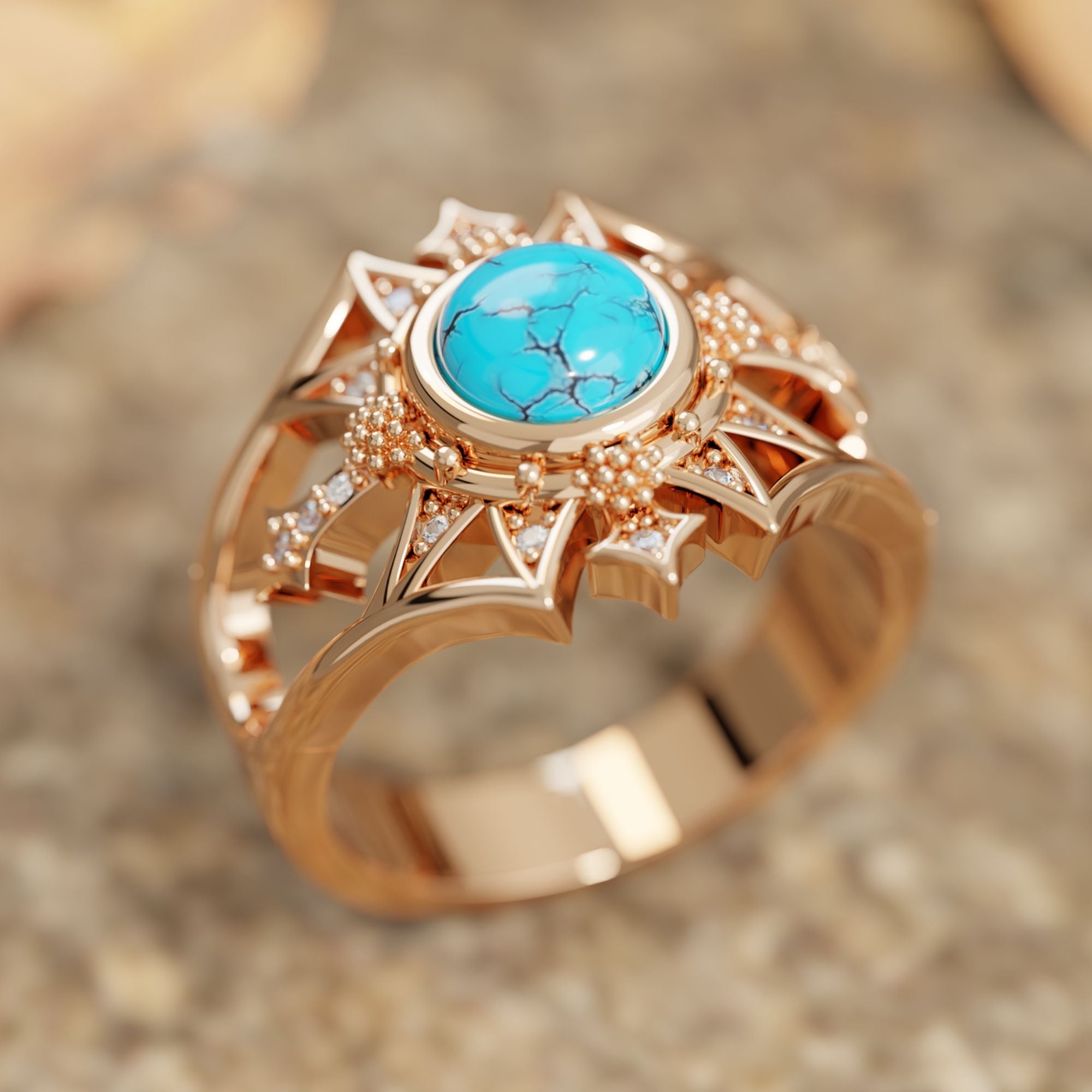 Sovereign Starlet Ring - Serene Western