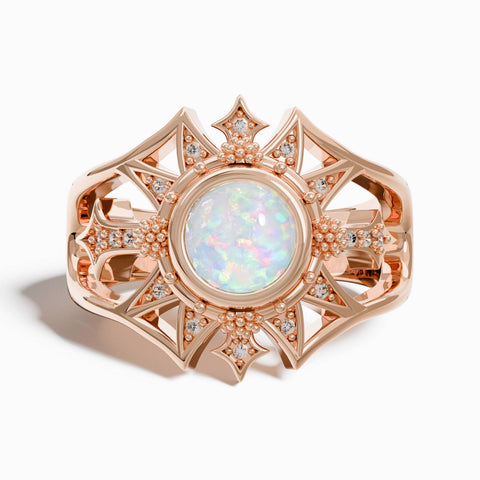 Sovereign Starlet Ring - Opal