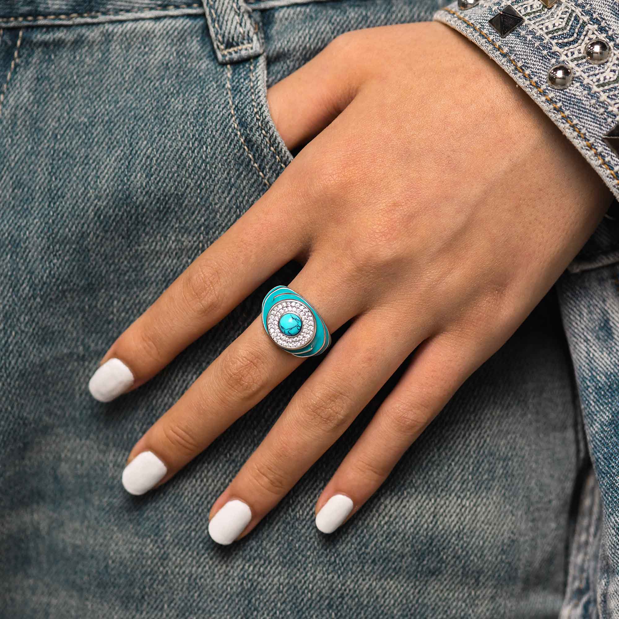 Swirl Magic Ring - Serene Western