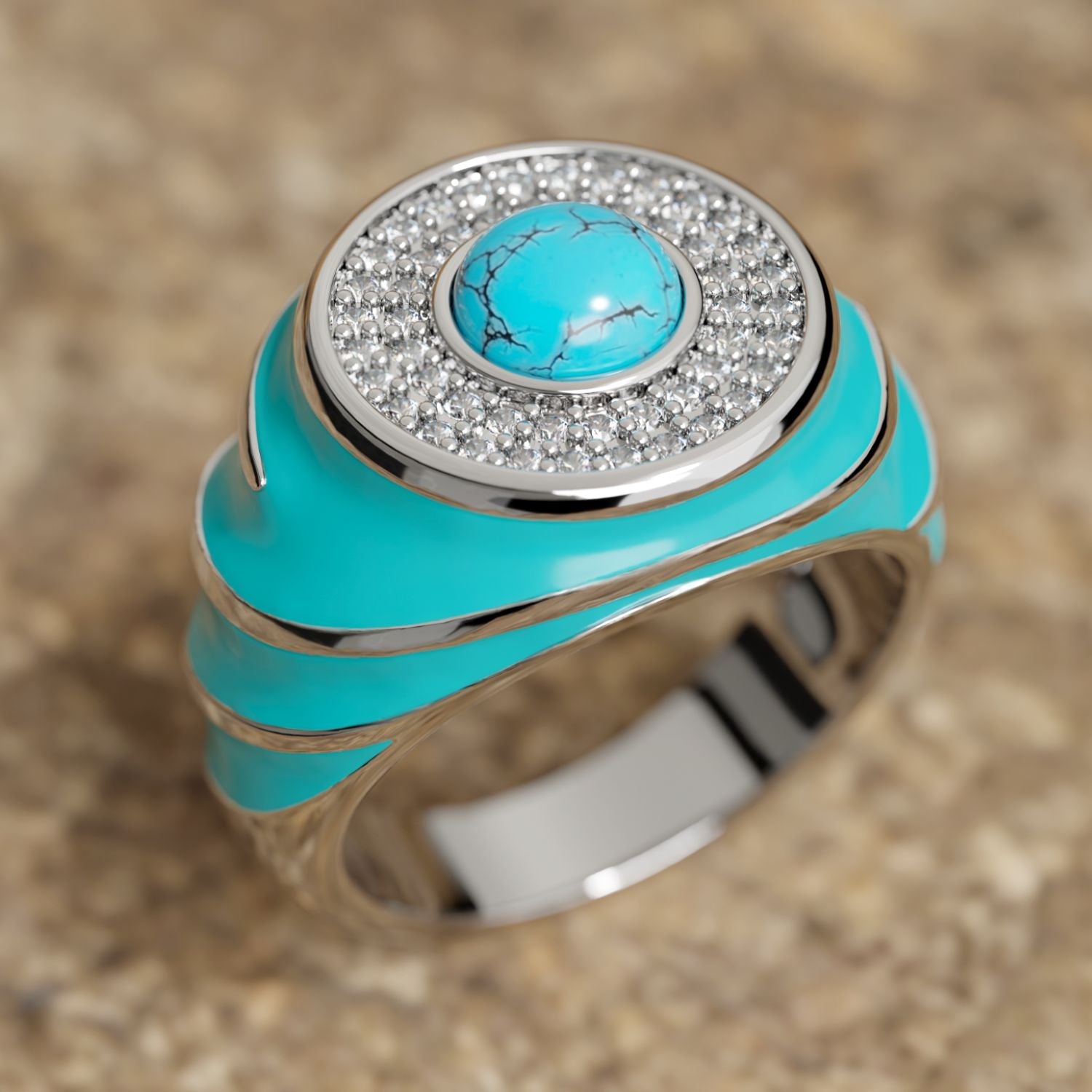 Swirl Magic Ring - Serene Western