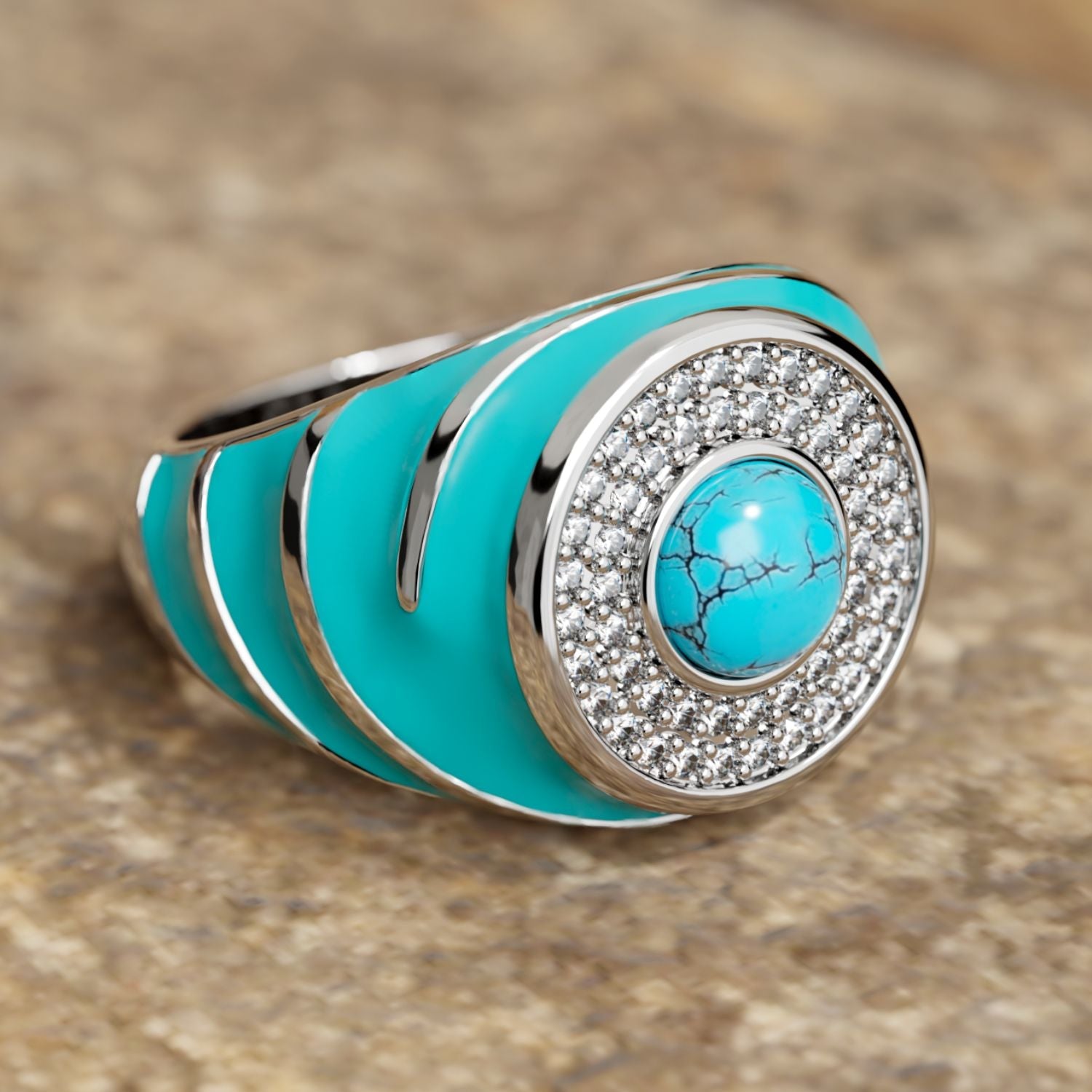 Swirl Magic Ring - Serene Western