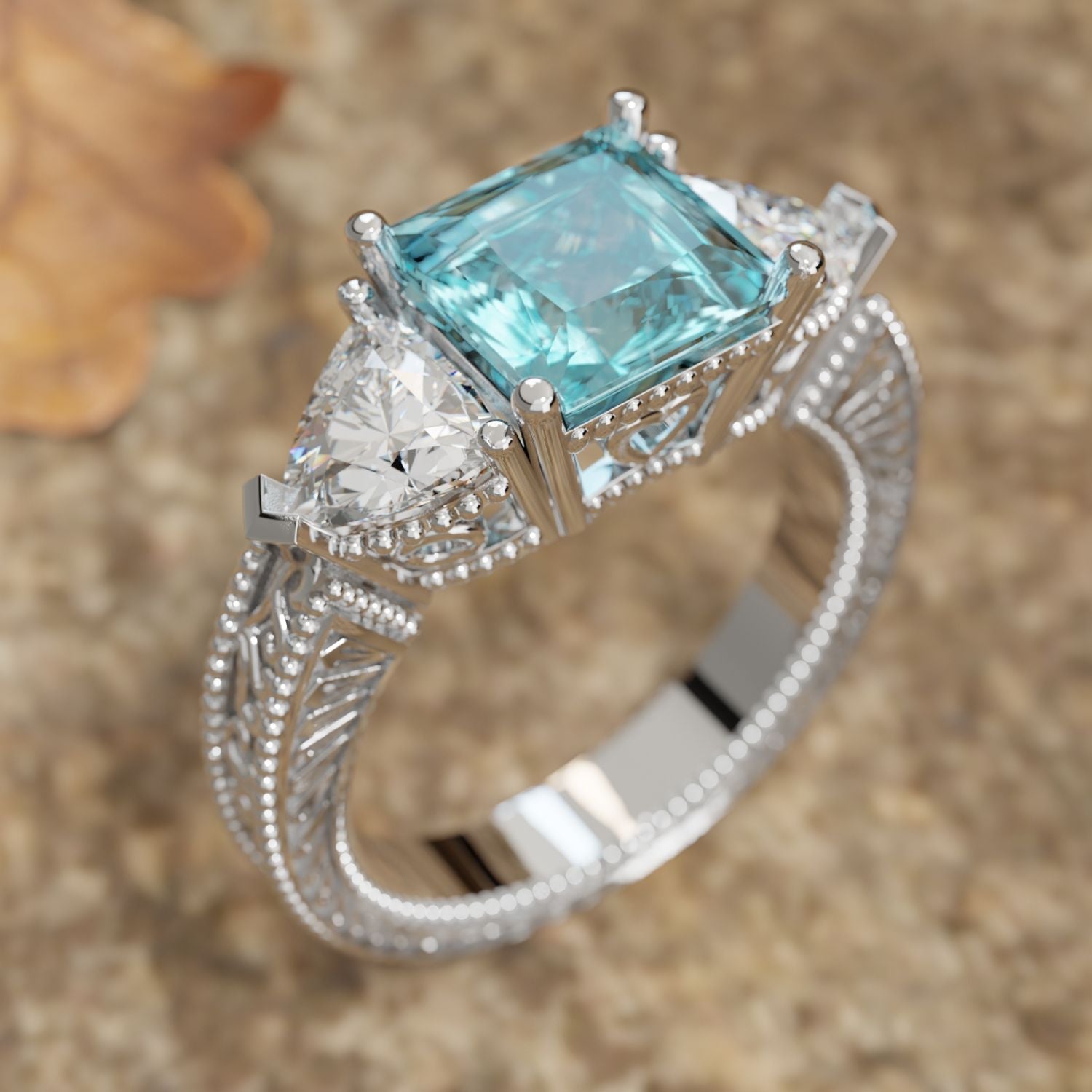 Tidal Embrace Ring - Serene Western