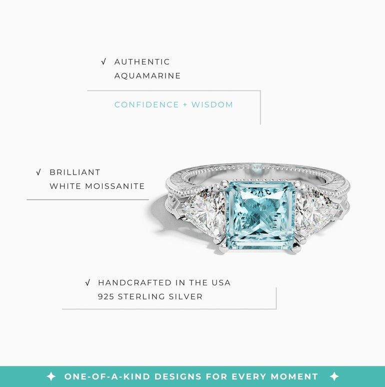 Tidal Embrace Ring - Serene Western