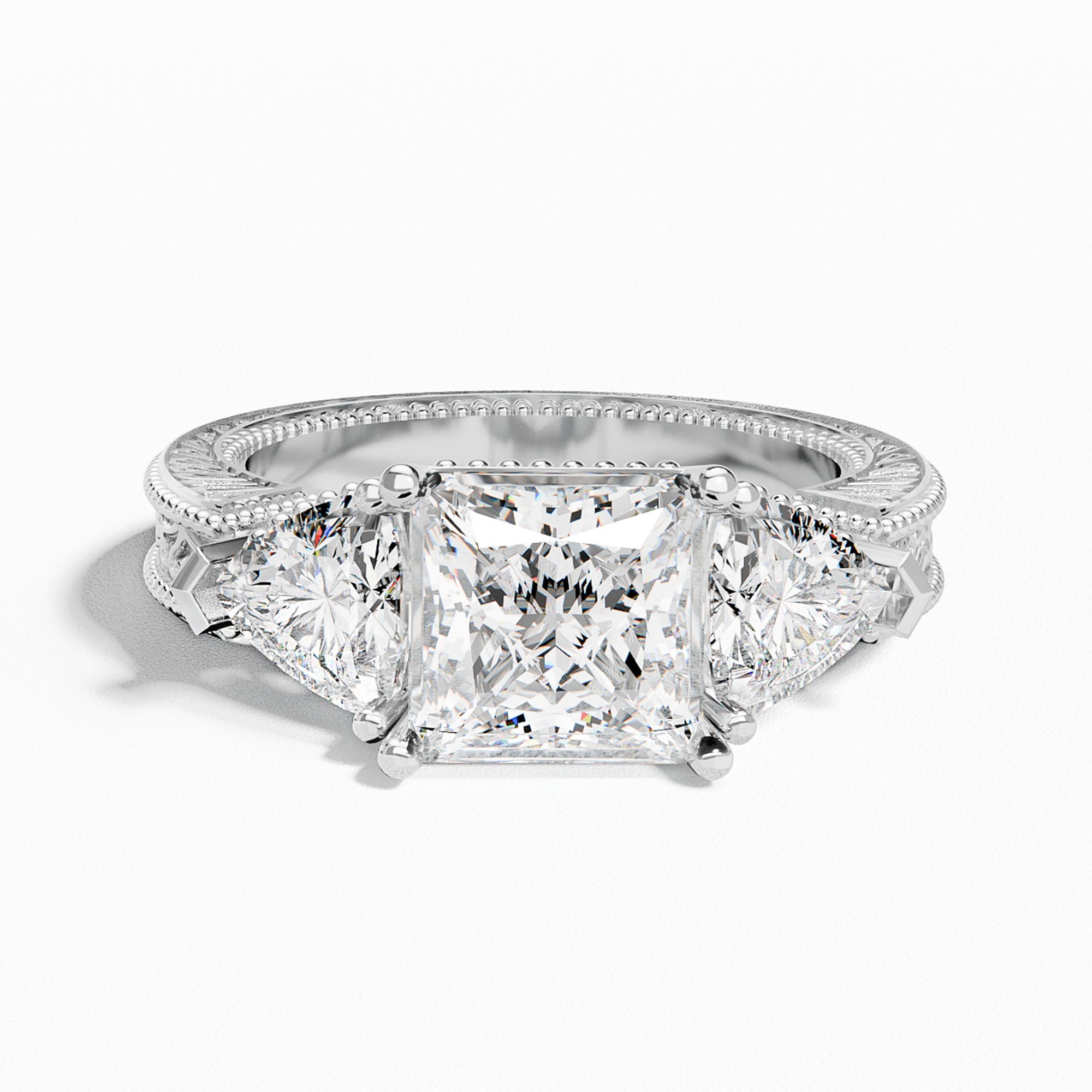 Tidal Embrace Ring - Moissanite - Serene Western