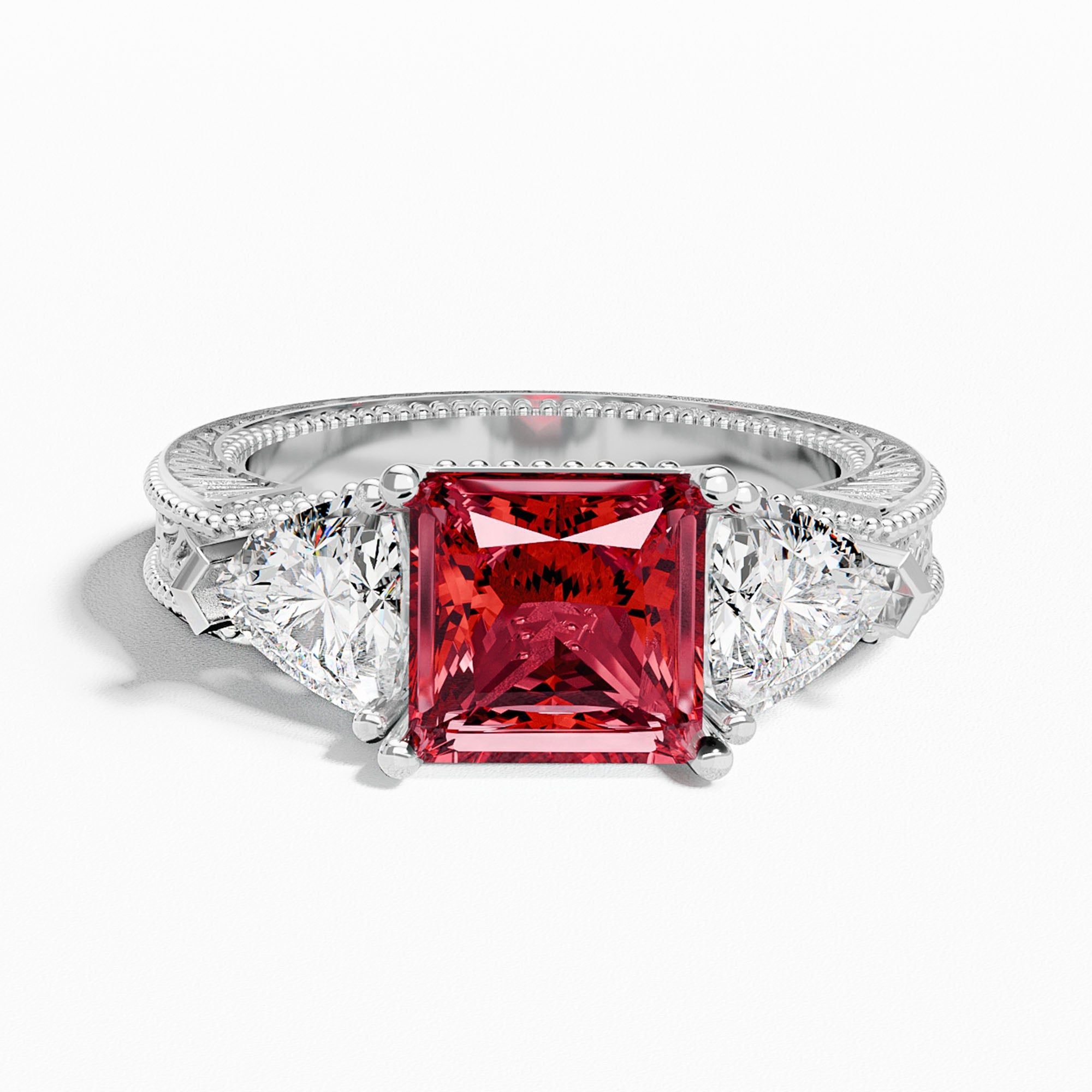 Tidal Embrace Ring - Ruby - Serene Western