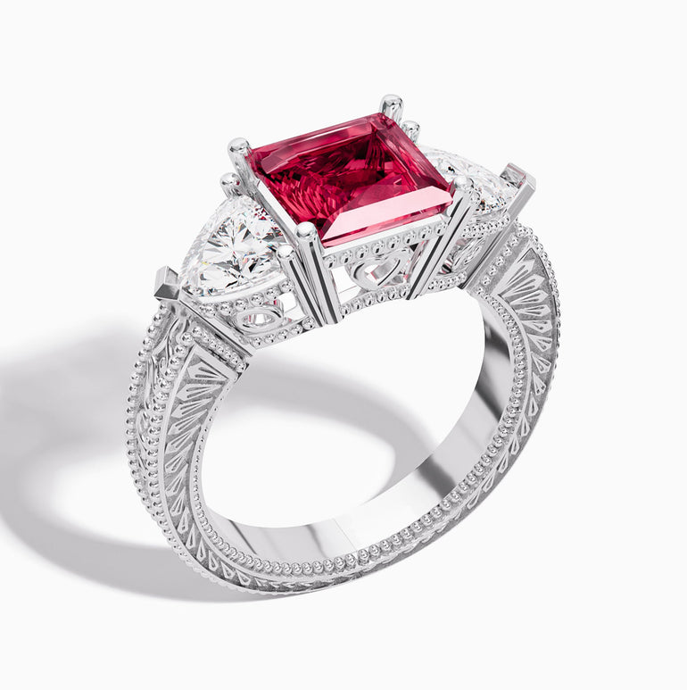 Tidal Embrace Ring - Ruby - Serene Western