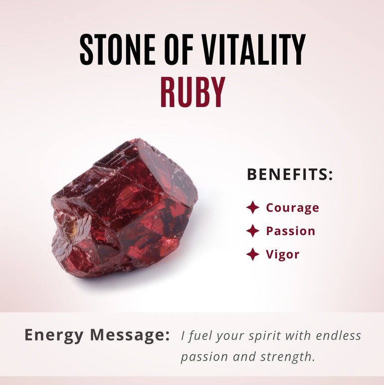Tidal Embrace Ring - Ruby - Serene Western