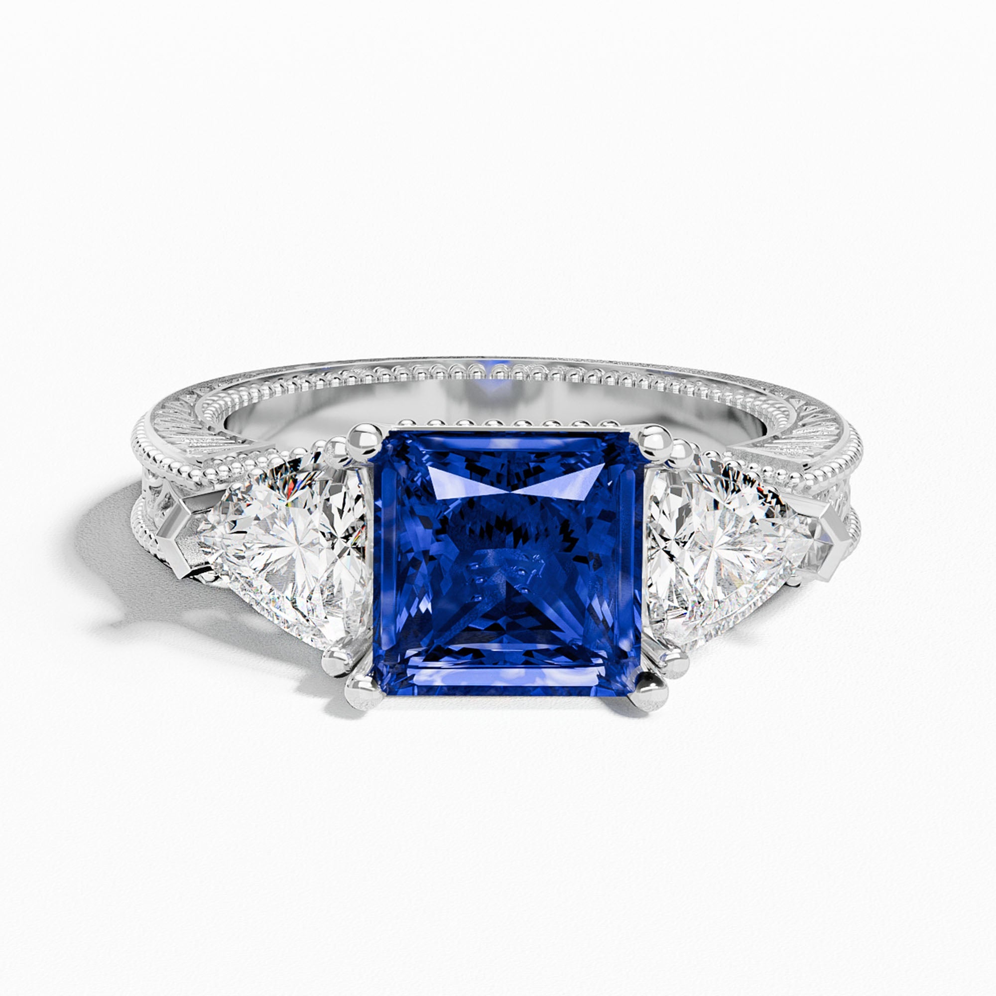 Tidal Embrace Ring - Sapphire - Serene Western