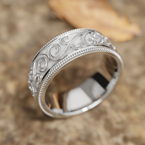 Tribal Carve Ring