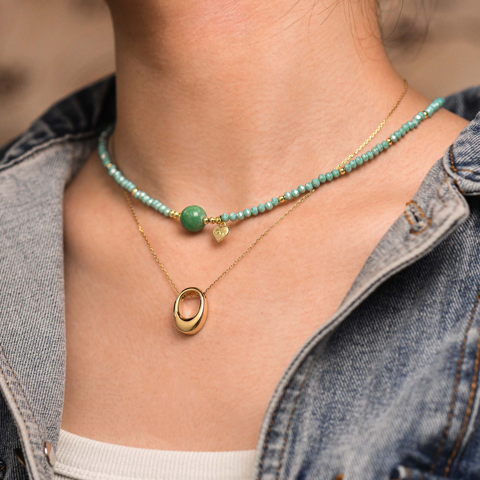 Verdant Jewel Necklace - Serene Western