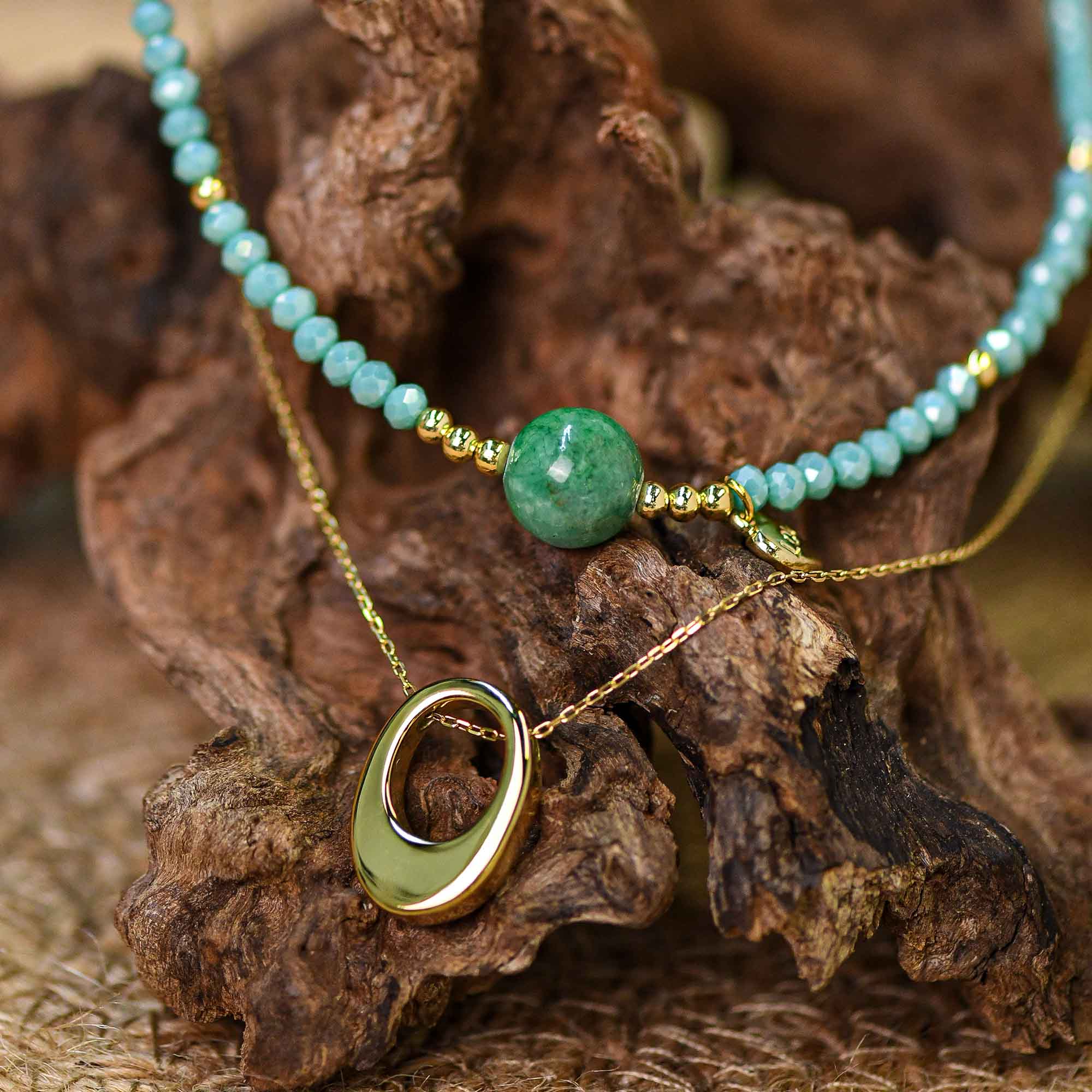 Verdant Jewel Necklace - Serene Western