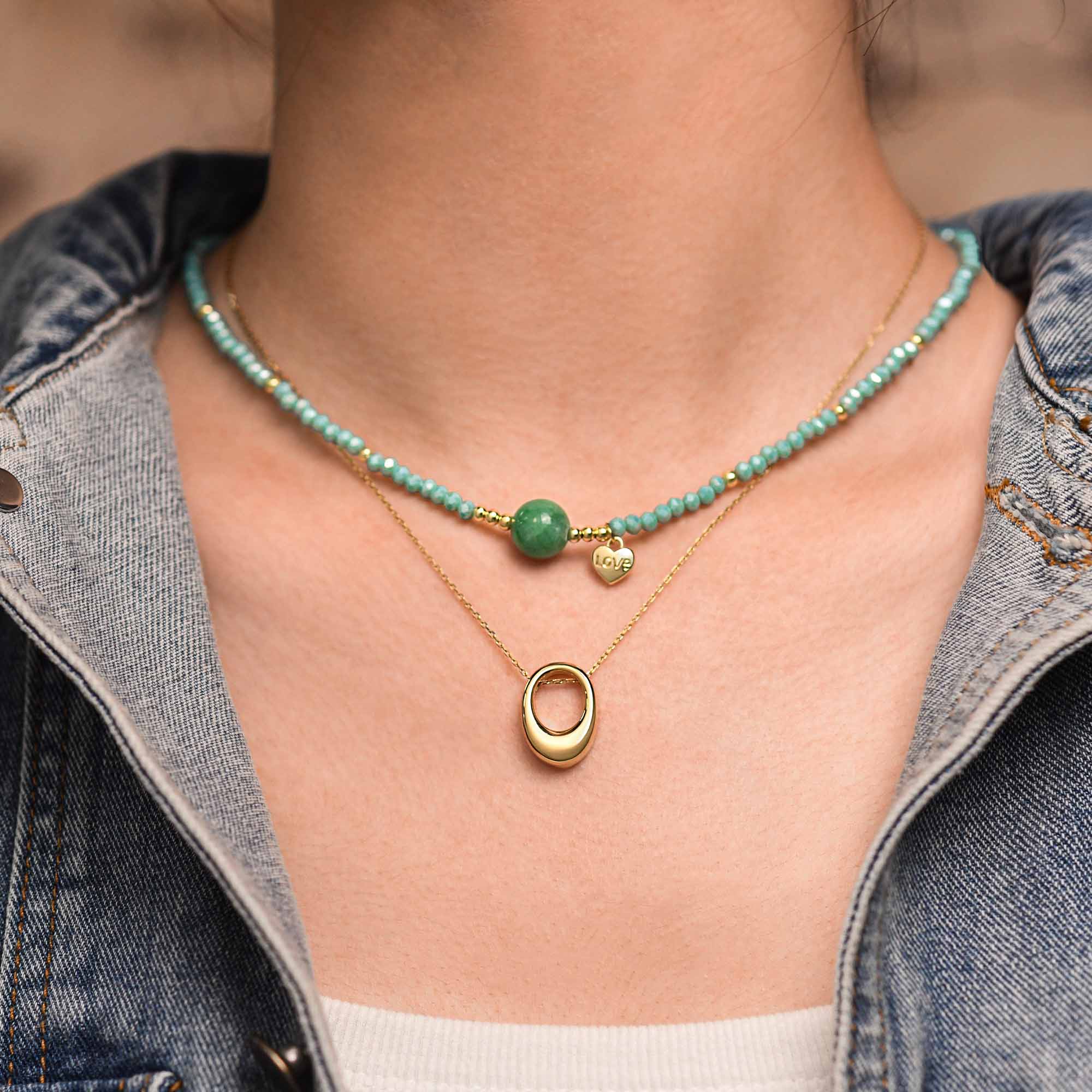 Verdant Jewel Necklace - Serene Western