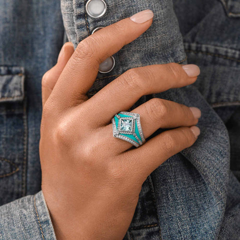 Wild Heart Ring - Aquamarine