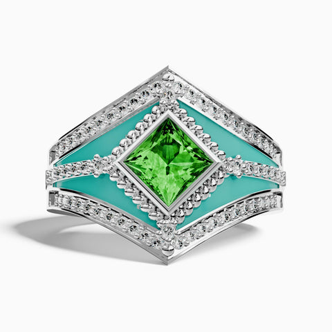Wild Heart Ring - Emerald