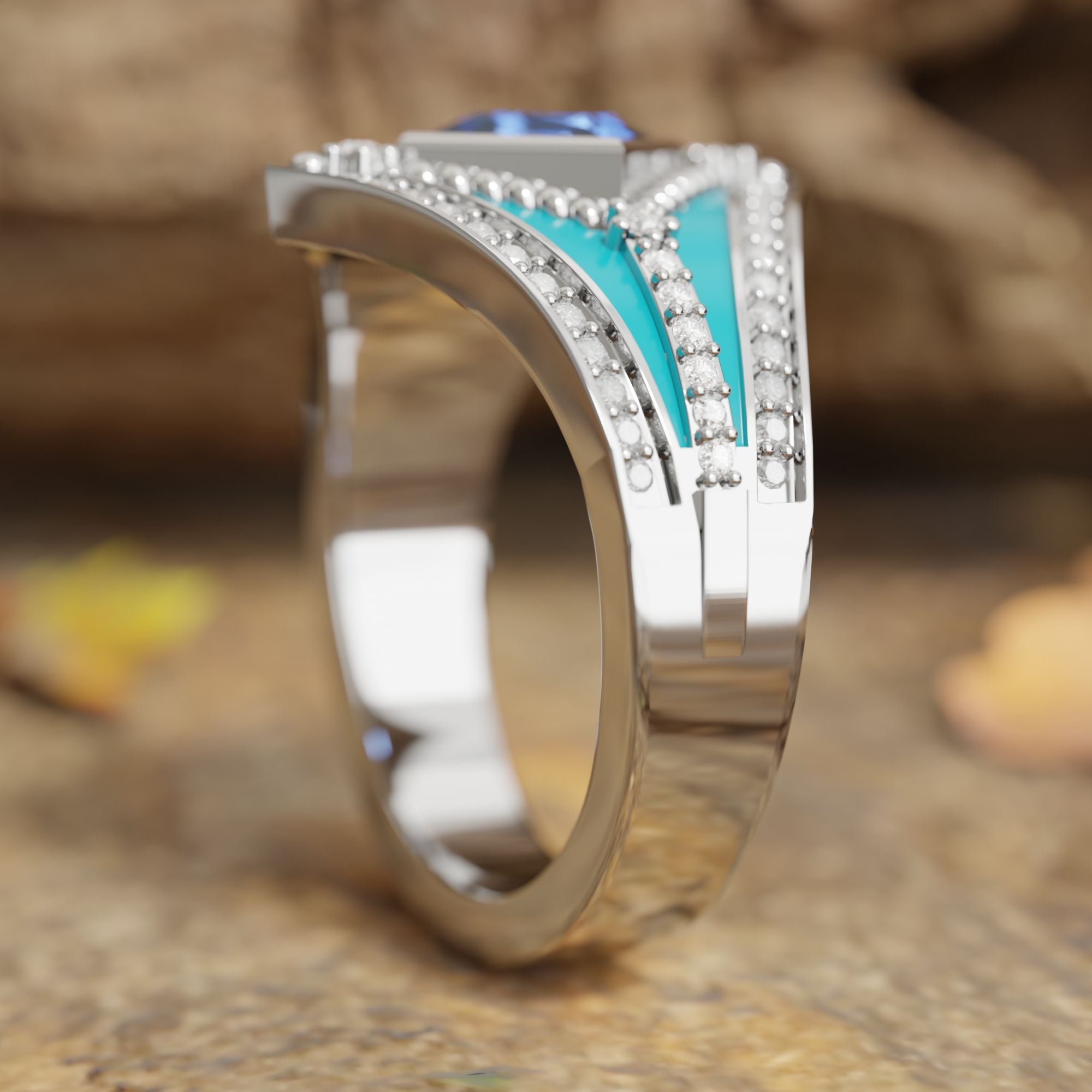 Wild Heart Ring - Sapphire - Serene Western