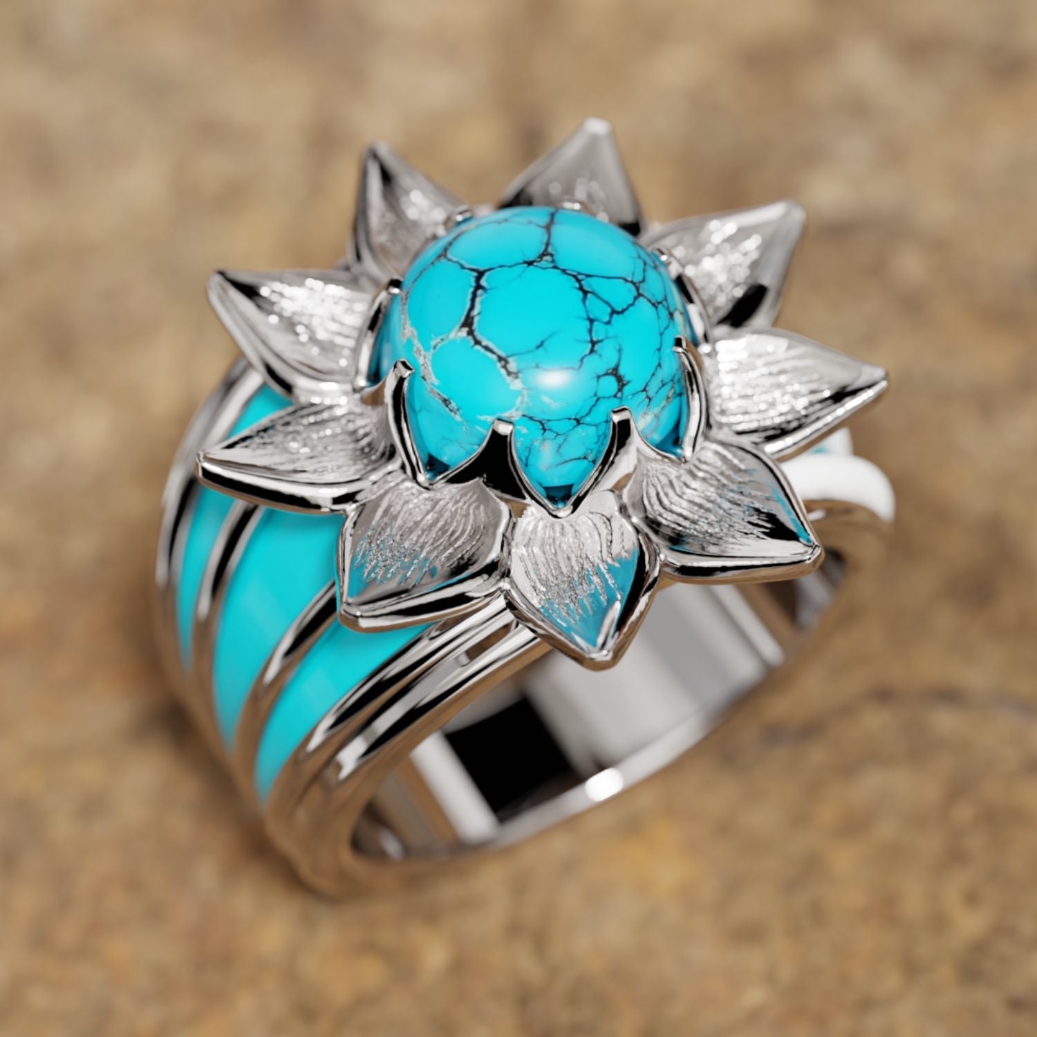 Cactus Flower Ring - Serene Western