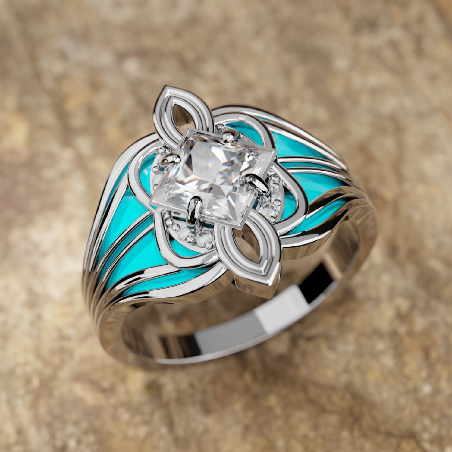 Dazzling Dawn Ring - Serene Western