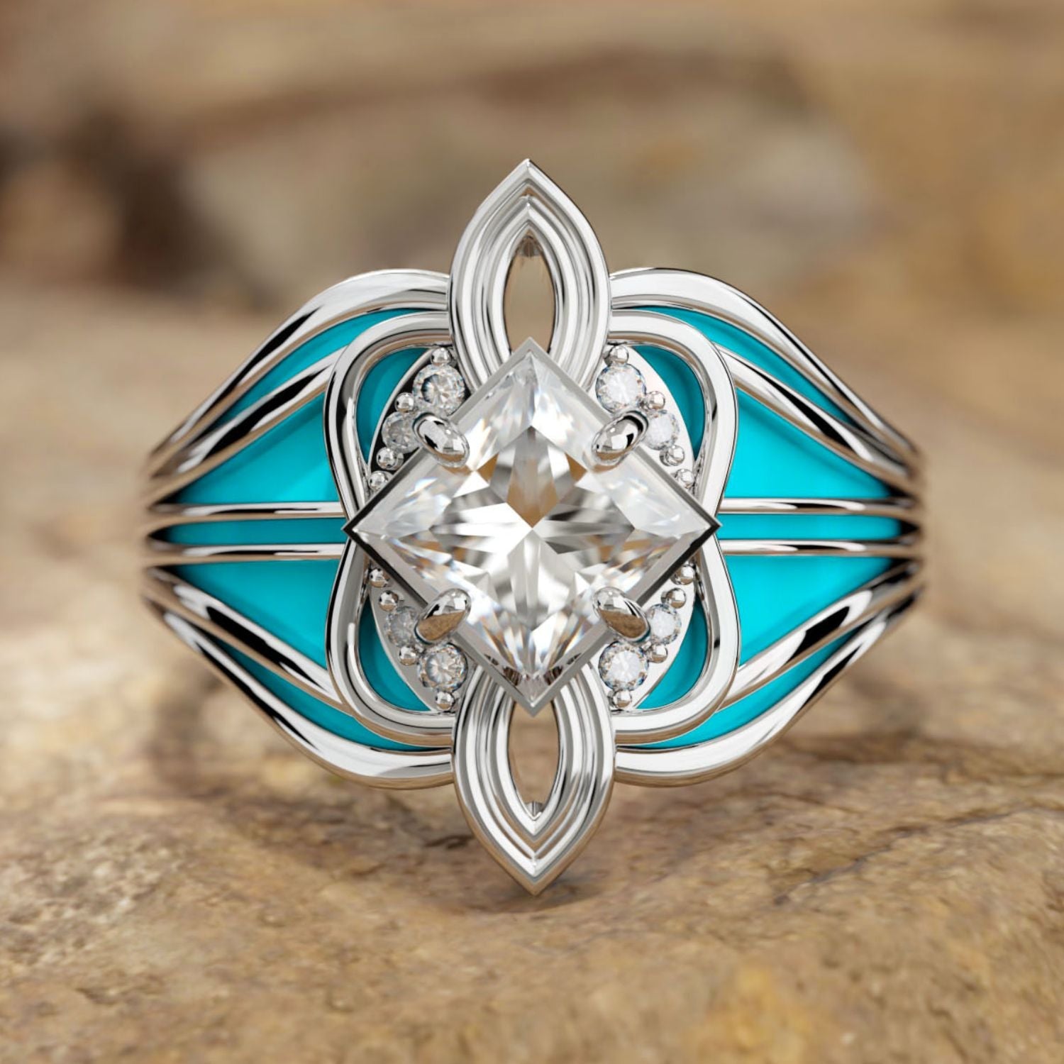 Dazzling Dawn Ring - Serene Western