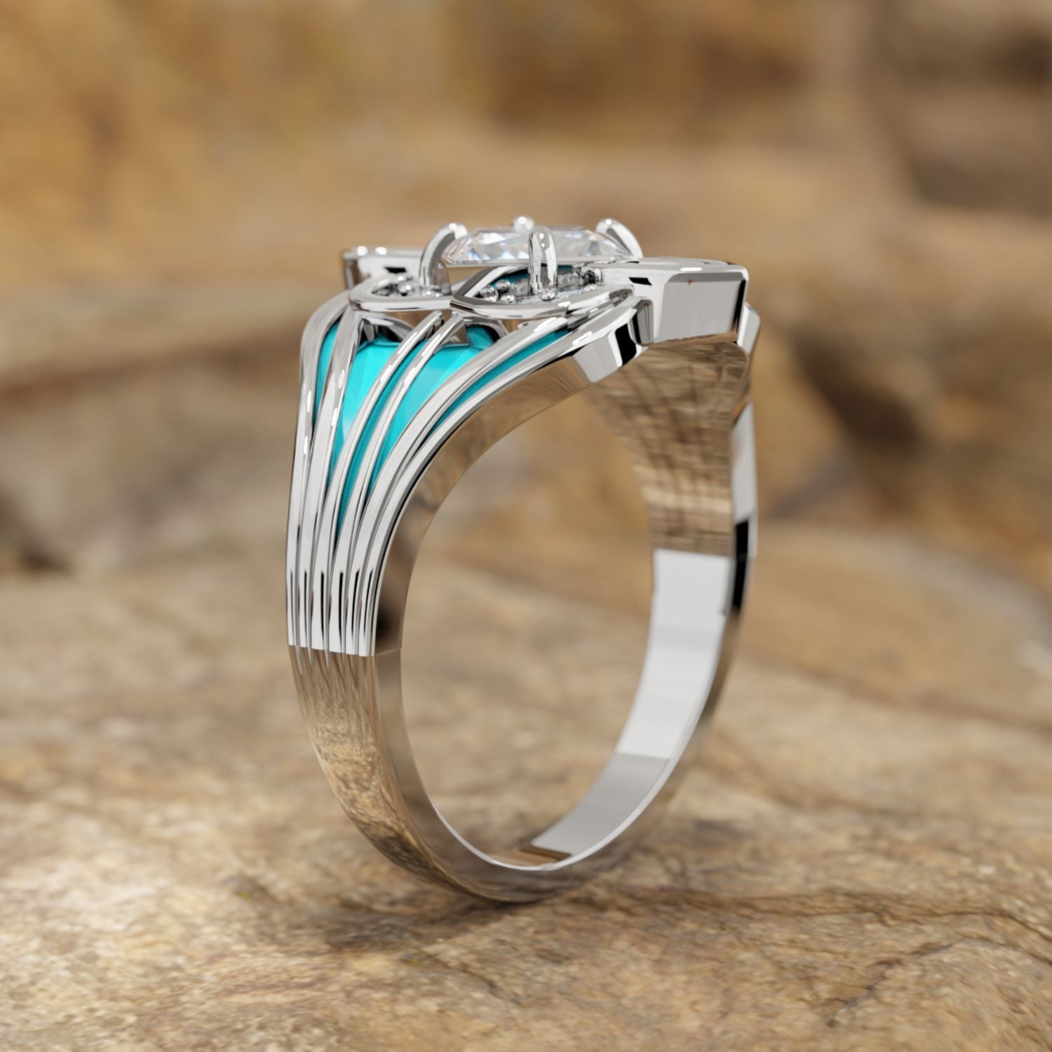 Dazzling Dawn Ring - Serene Western