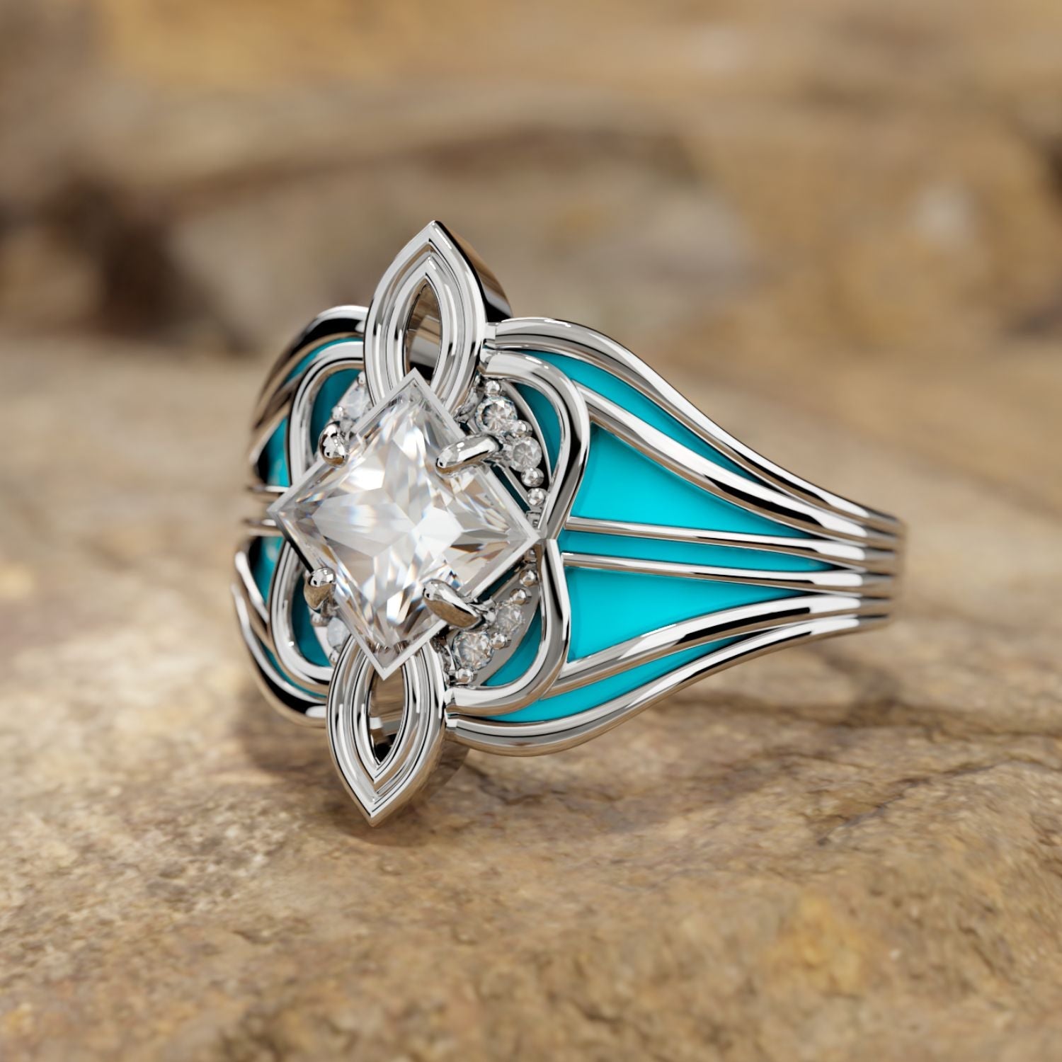 Dazzling Dawn Ring - Serene Western