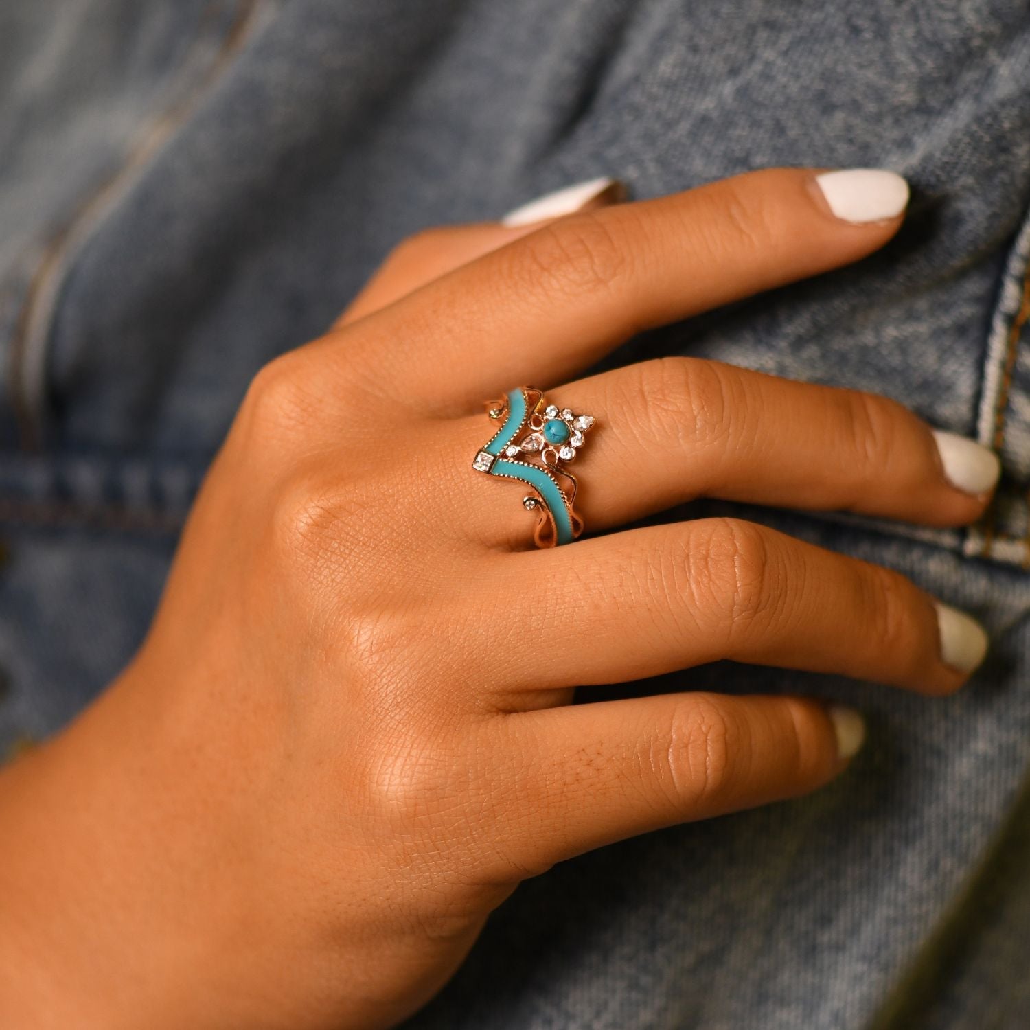 Desert Mirage Ring - Serene Western