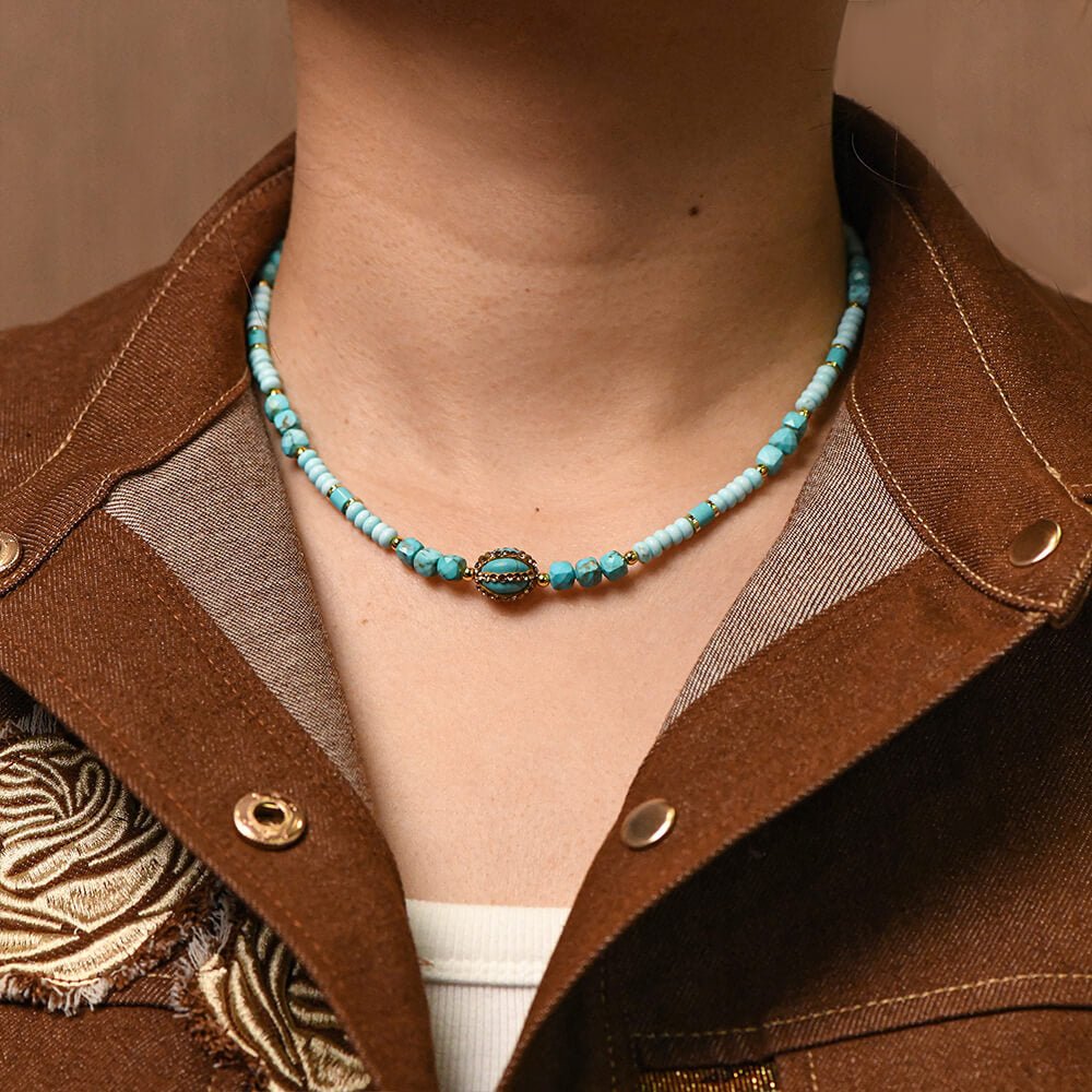 Desert Pumpkin Necklace - Serene Western