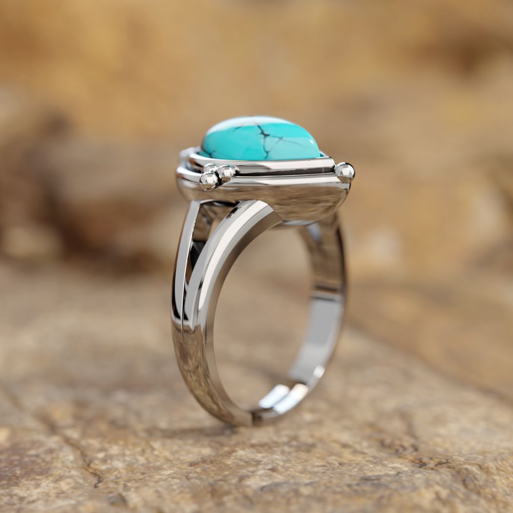 Desert Tears Ring - Serene Western