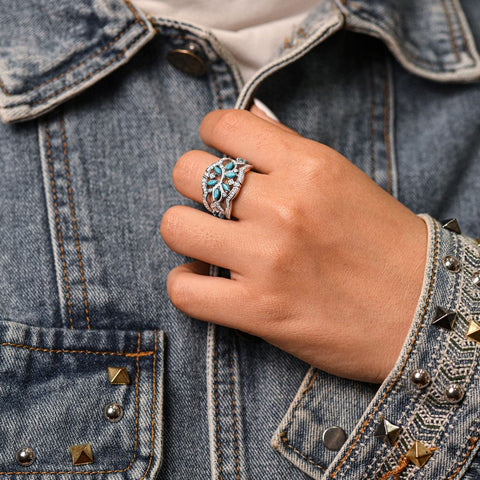 Navajo Nightfall Ring