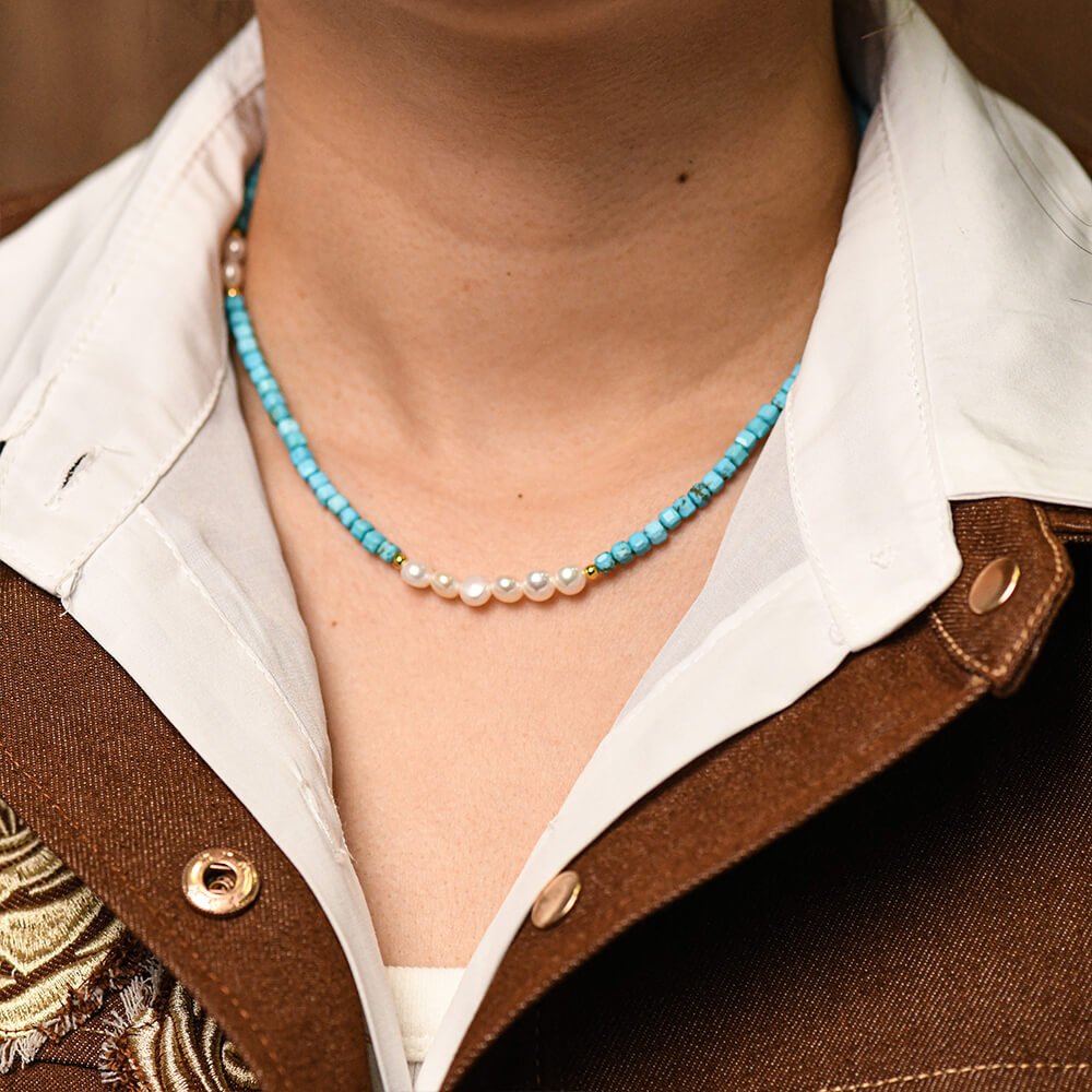 Seabreeze Turquoise Necklace - Serene Western