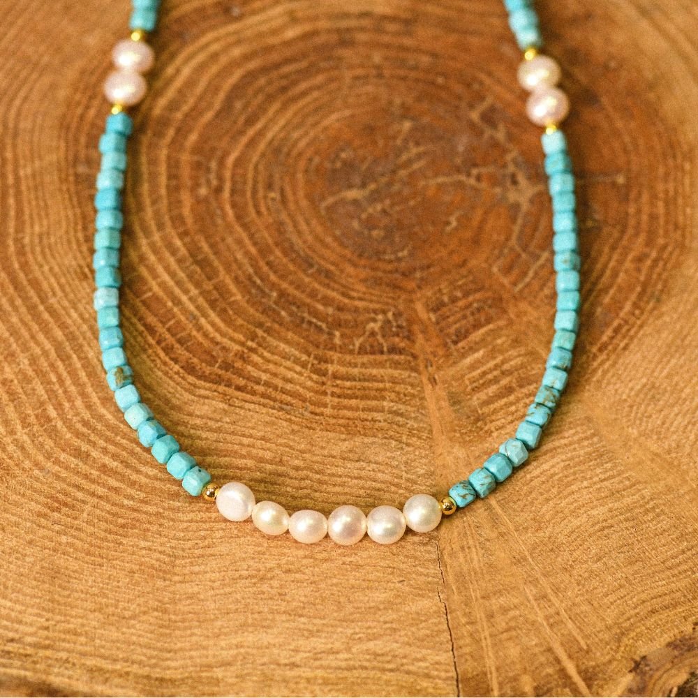 Seabreeze Turquoise Necklace - Serene Western