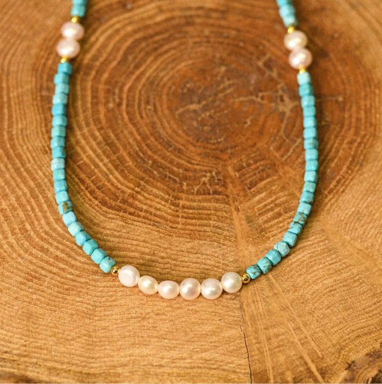 Seabreeze Turquoise Necklace - Serene Western
