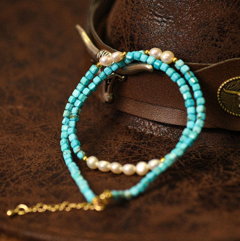 Seabreeze Turquoise Necklace - Serene Western