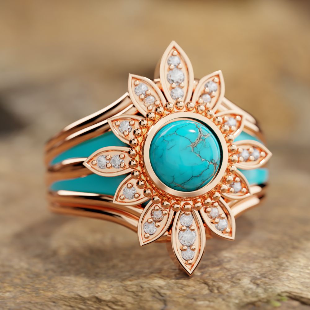 Serene Sunflower Ring - Serene Western