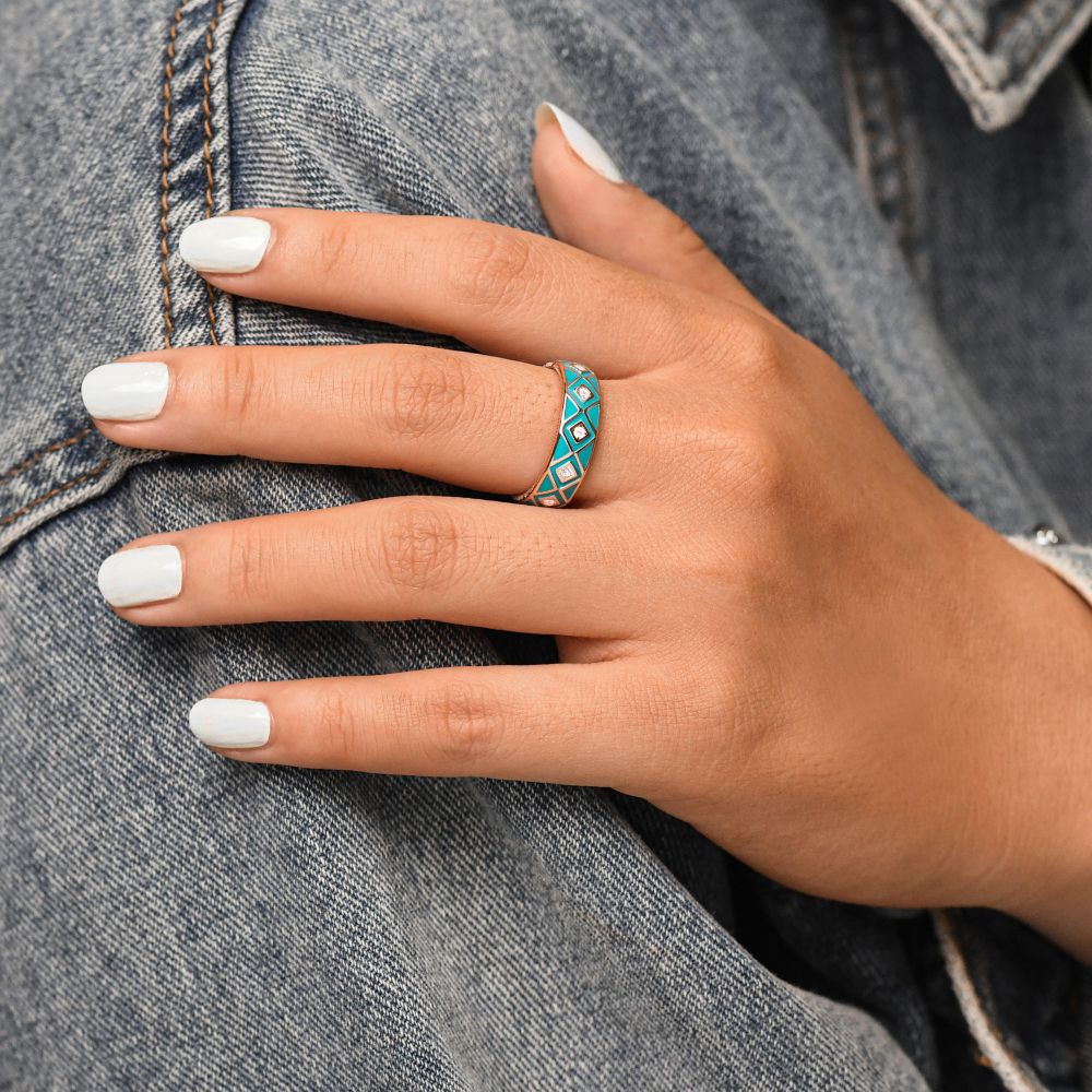 Sierra Geometric Ring - Serene Western